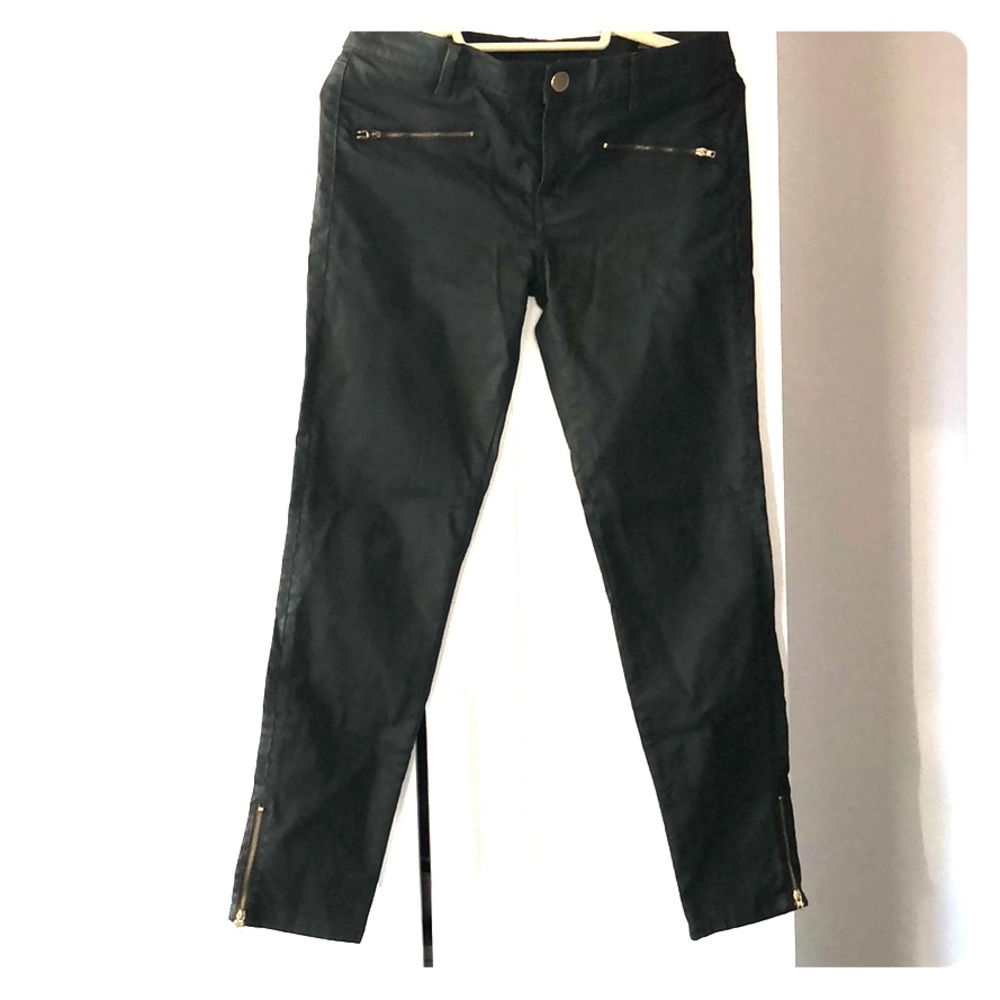 Waxed jeans